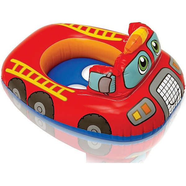 Круг для плавания с трусами "Транспорт", красная машина, 67 см Intex 11919492