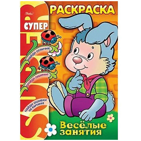 

Супер-раскраска Хатбер-Пресс «Веселые занятия. Зайчик»