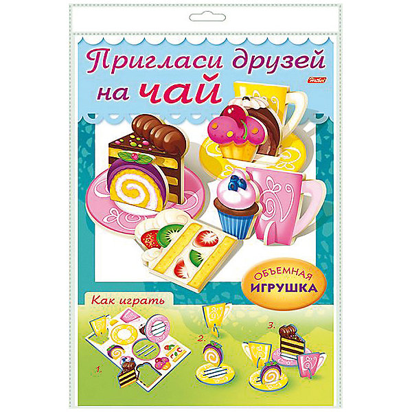 

Игра-конструктор объемная Хатбер-Пресс «Сделай сам! Пригласи друзей на чай»