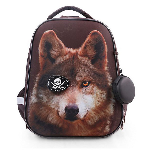 

Ранец Hatber Ergonomic, Wolf