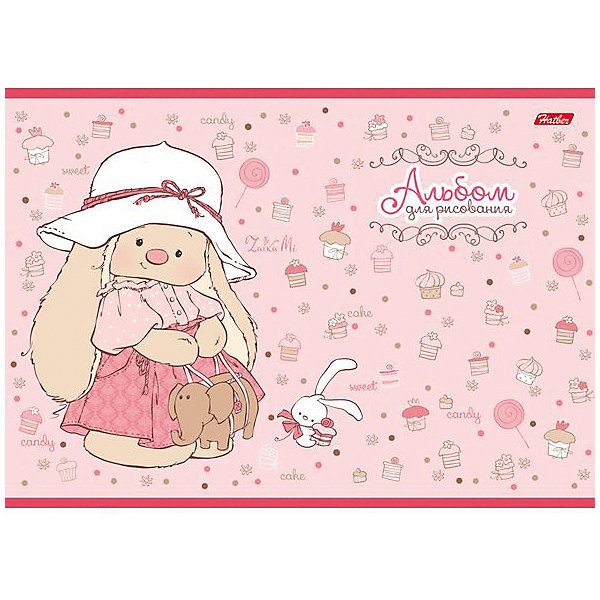 

Альбом для рисования Hatber "Зайка Ми"