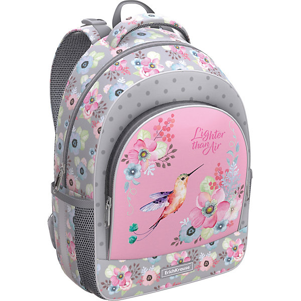 

Ученический рюкзак Erich Krause ErgoLine 15L Colibri, Розовый