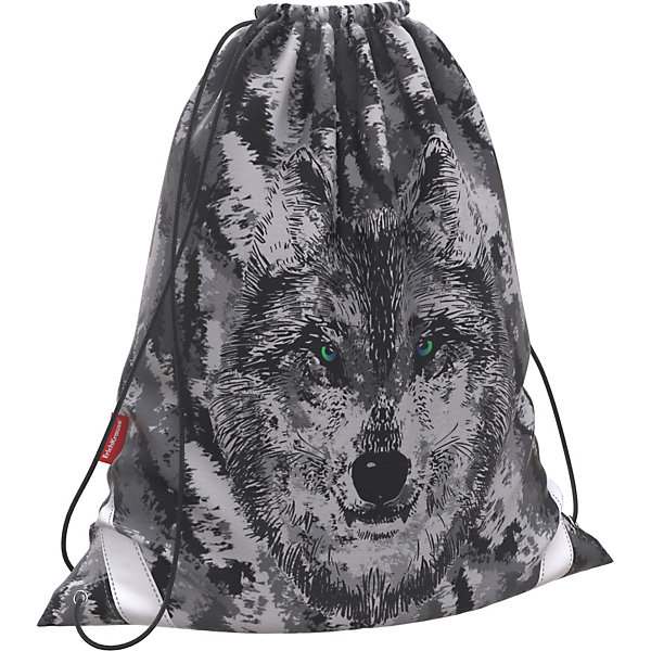 

Мешок для обуви Erich Krause Wolf, Черный, Мешок для обуви Erich Krause Wolf