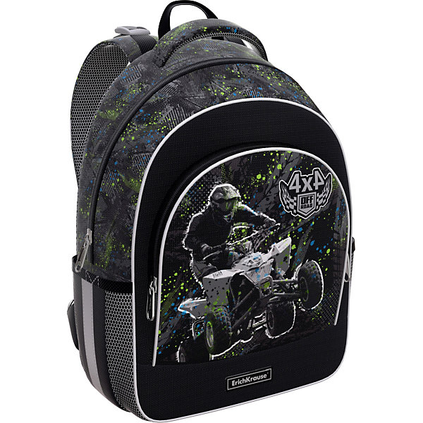 

Ученический рюкзак Erich Krause ErgoLine 15L Extreme, Черный