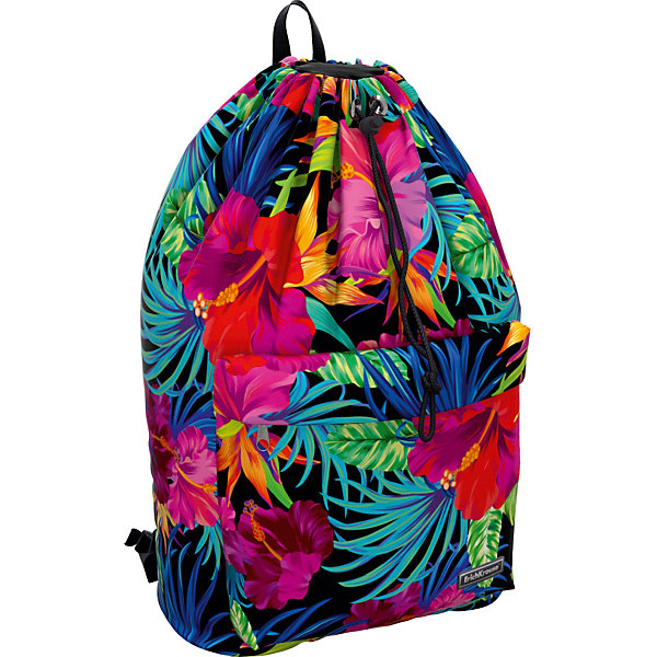 

Мешок для обуви Erich Krause EasyLine 16L Flowers, Разноцветный