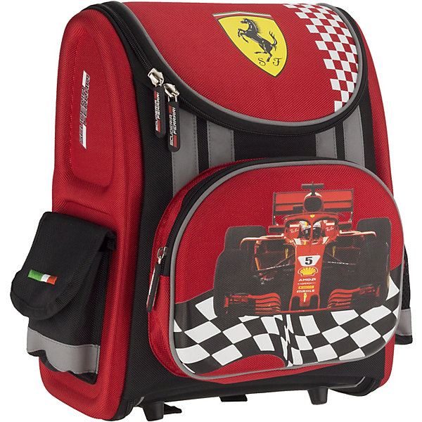 Рюкзак Академия Групп профилактический Ferrari, красный 12022020