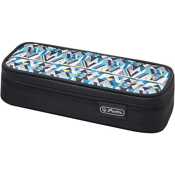 

Пенал-косметичка Herlitz Cube Clutter, Schwarz/blau