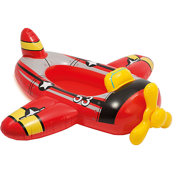 фото Надувная лодка Intex Pool Cruisers, красный самолет