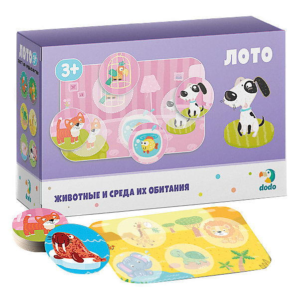

Лото Dodo "Животные и среда их обитания, Лото Dodo "Животные и среда их обитания"
