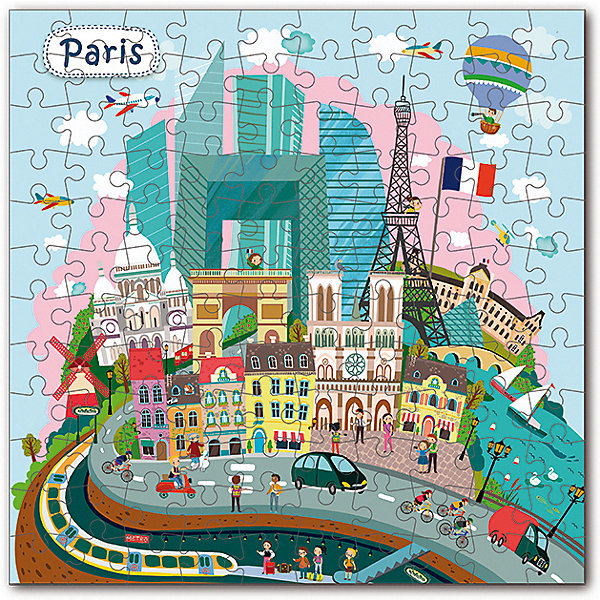 Пазл "Париж", 120 деталей DODO 12109389