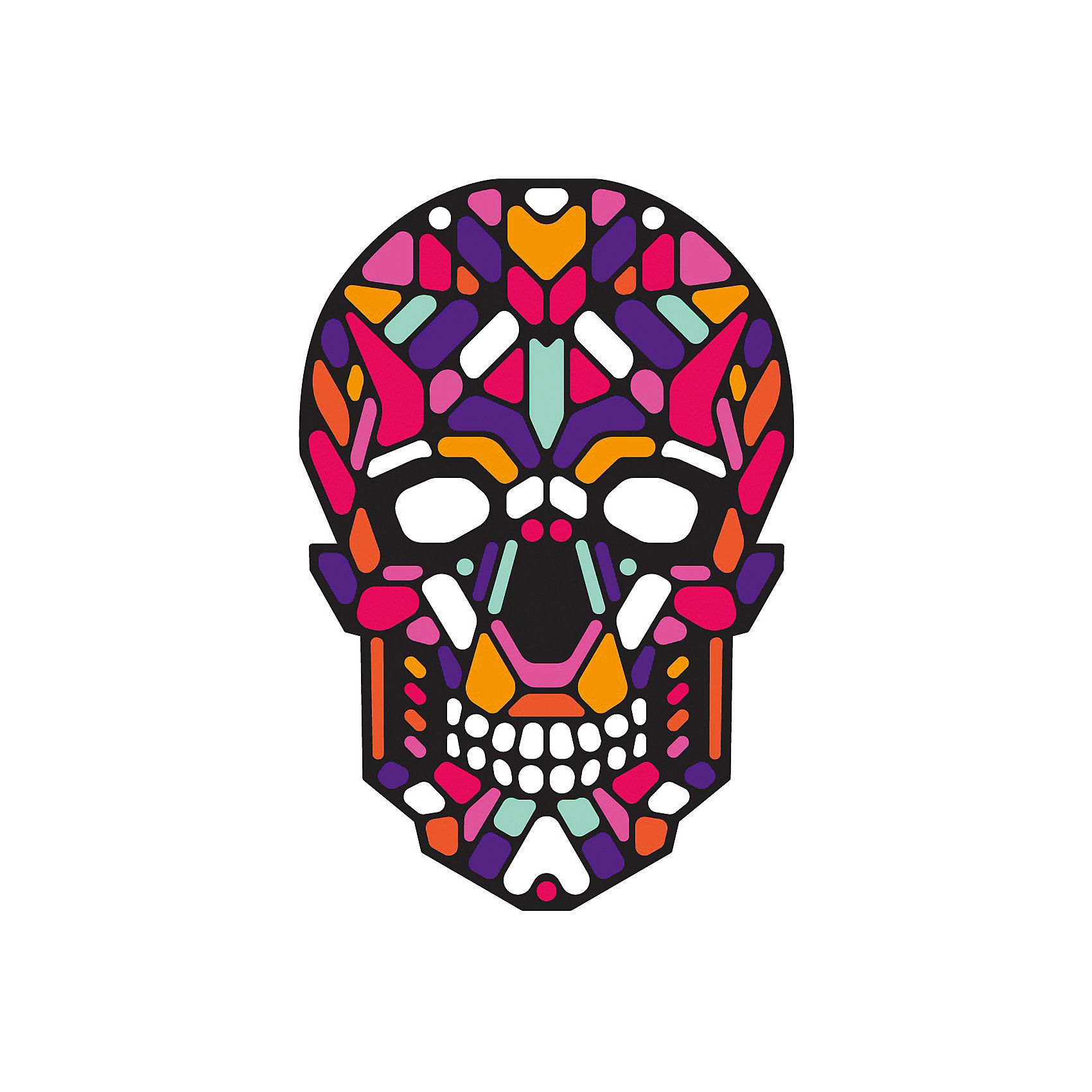фото Cветовая маска GeekMask "Sugar Skull", со звуком