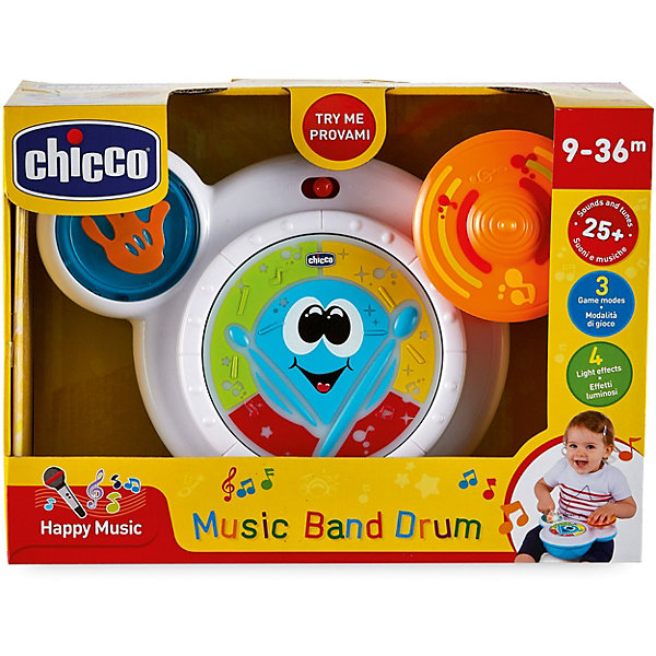 

Музыкальная игрушка Chicco "Барабаны" (свет, звук)