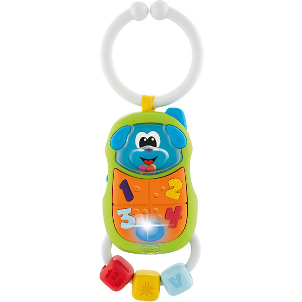 

Игрушка-погремушка Chicco "Телефончик" (свет, звук)