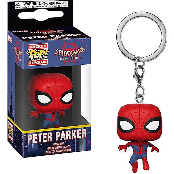 Брелок Funko Pocket POP! Keychain: Marvel "Человек-паук", Человек-паук, 34446-PDQ
