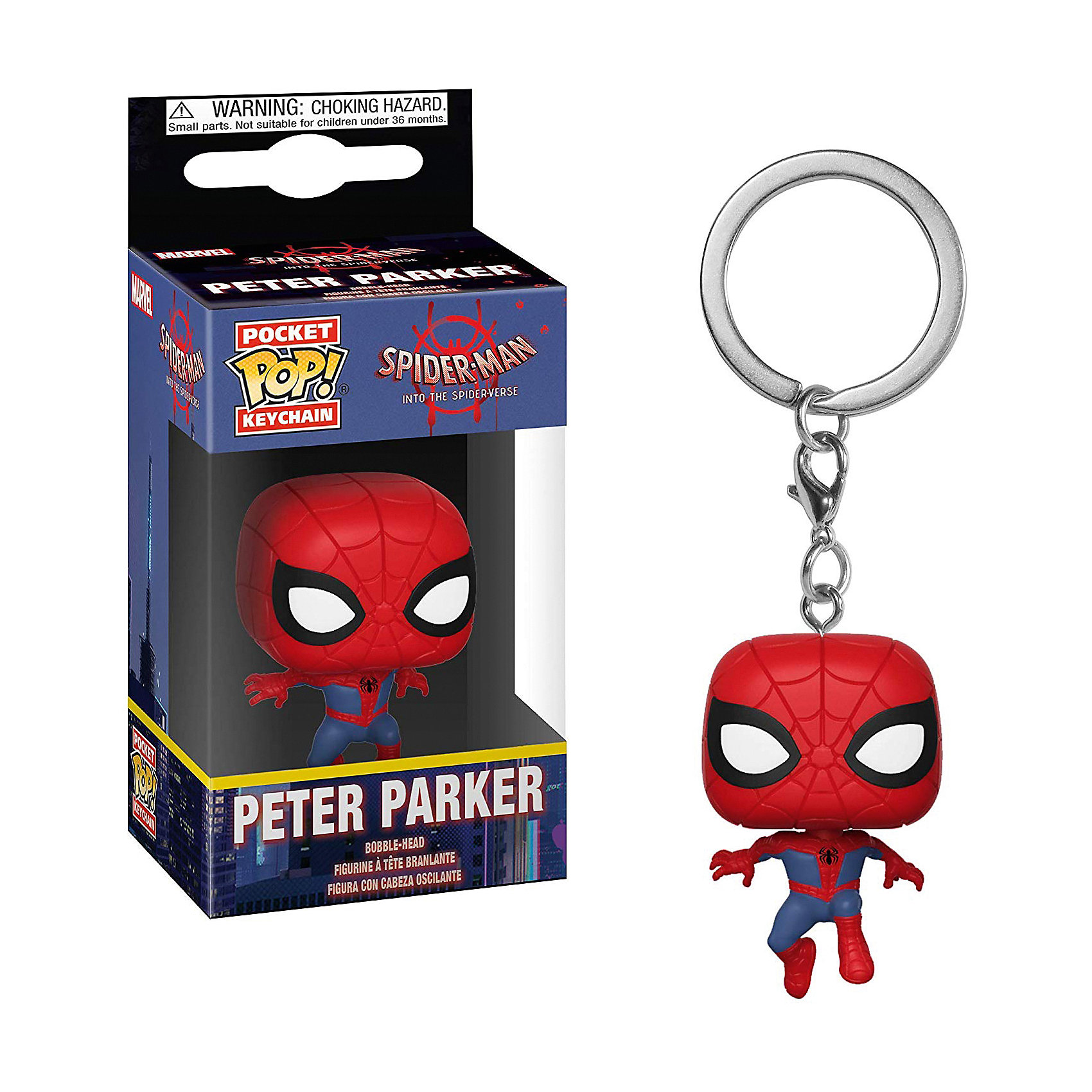 фото Брелок Funko Pocket POP! Keychain: Marvel "Человек-паук", Человек-паук, 34446-PDQ