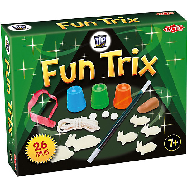 

Набор для фокусов Tactic Fun Trix, Зеленый, Набор для фокусов Tactic Fun Trix