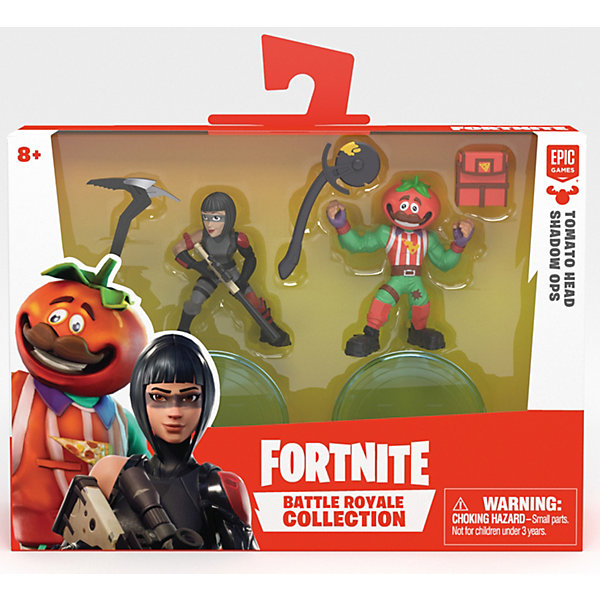 

Игровой набор Moose Fortnite Синьор помидор и Теневой агент, 2 фигурки с аксессуарами, Разноцветный, Игровой набор Moose Fortnite Синьор помидор и Теневой агент, 2 фигурки с аксессуарами
