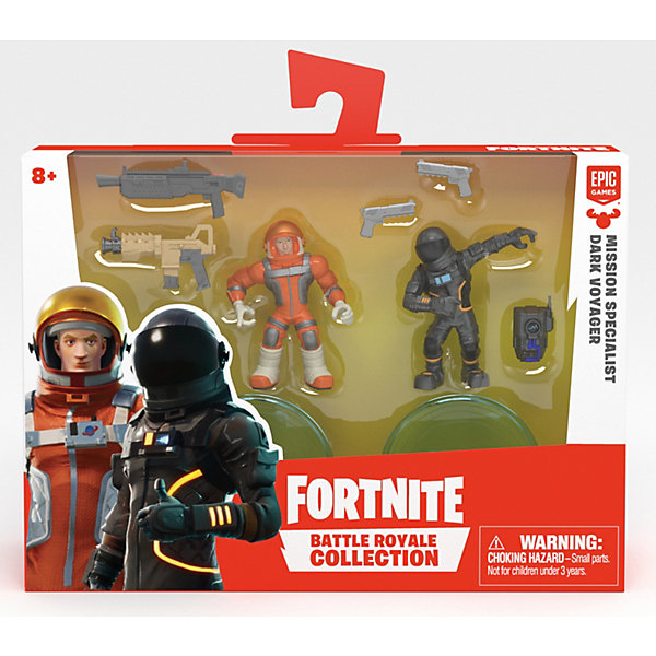 

Игровой набор Moose Fortnite Missn Specialist & Drk Voyager, 2 фигурки с аксессуарами, Разноцветный