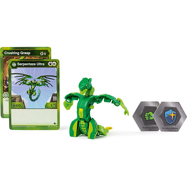 

Фигурка-трансформер Spin Master Bakugan "Ультра", Ventus Serpenteze