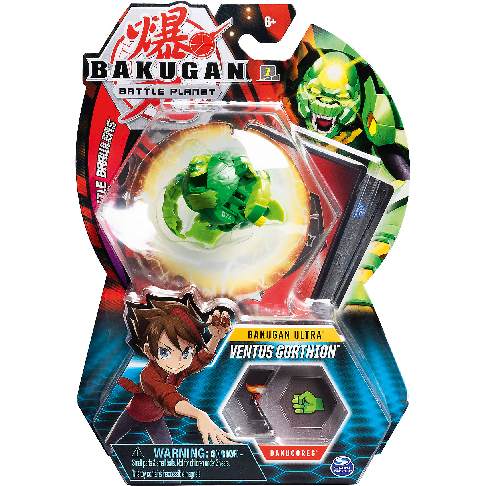 фото Фигурка-трансформер Spin Master Bakugan "Ультра", Ventus Gorthion