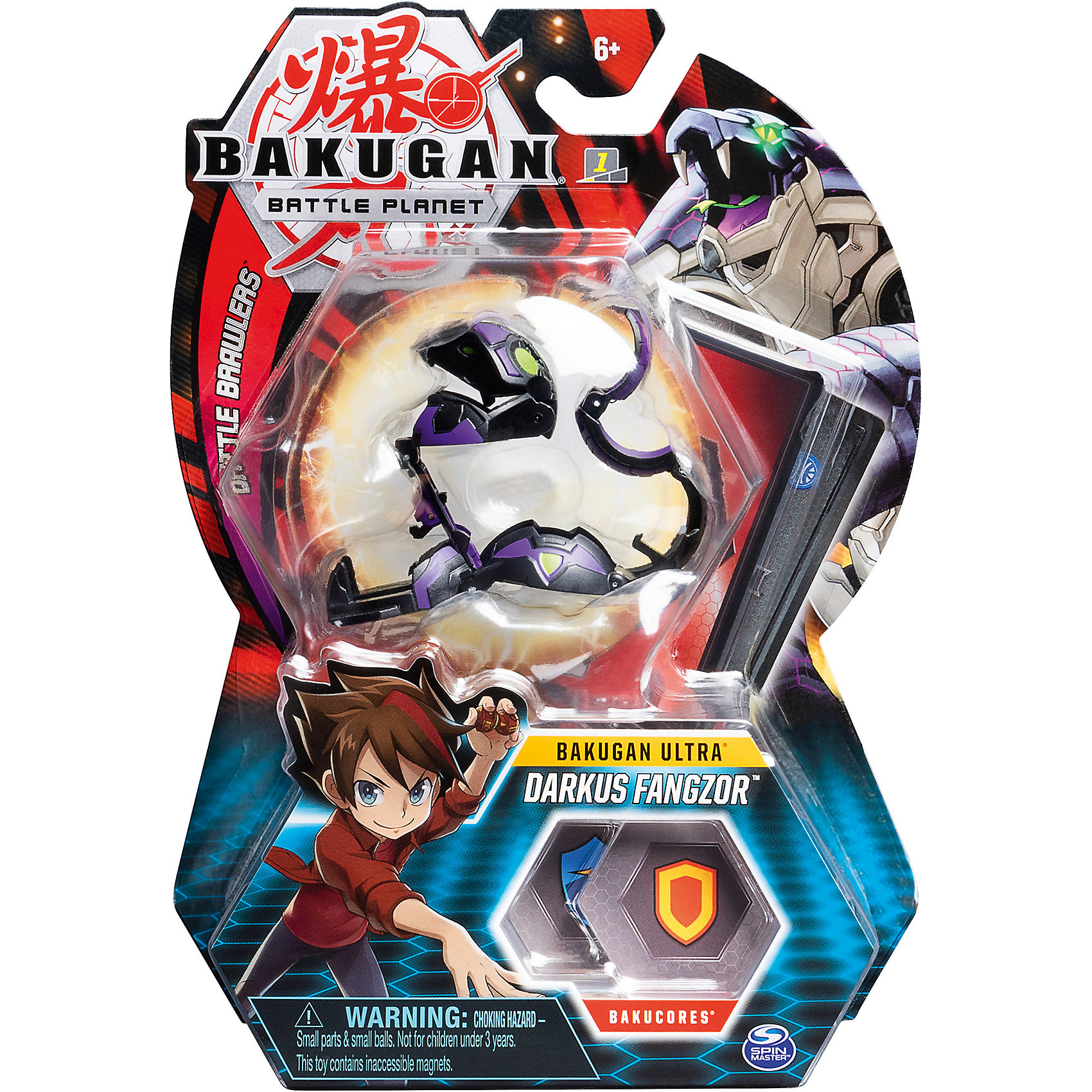 фото Фигурка-трансформер spin master bakugan "ультра", darkus fangzor