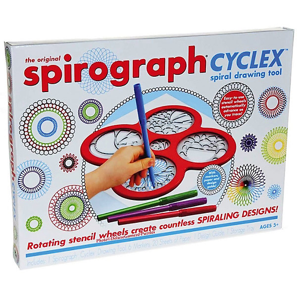 

Набор для рисования Spirograph Cyclex Спирограф, Разноцветный, Набор для рисования Spirograph Cyclex Спирограф