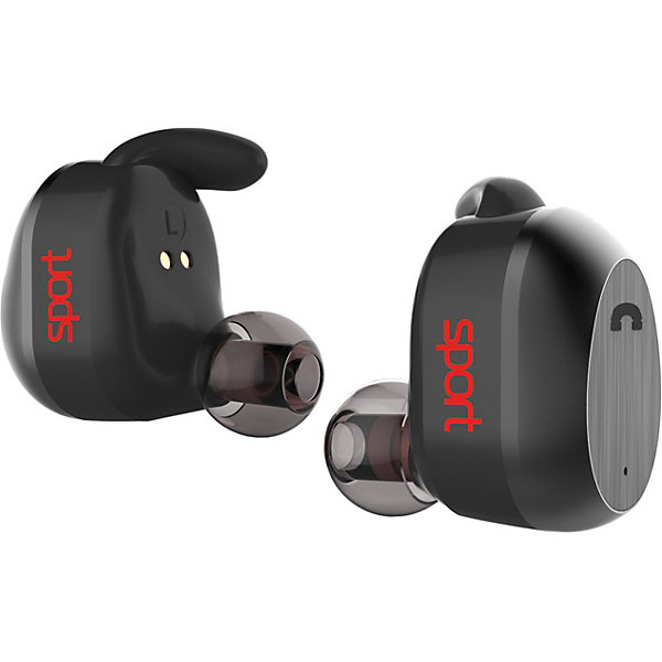 

Наушники Elari NanoPods Sport, черные, Черный, Наушники Elari NanoPods Sport, черные