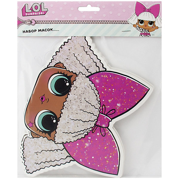 

Набор масок L.O.L. кукла, 6 шт, Розовый, Набор масок L.O.L. кукла, 6 шт