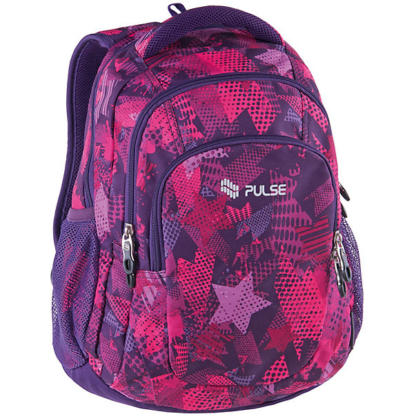 

Рюкзак Pulse Teens Violet stars, розовый, Рюкзак Pulse Teens Violet stars,