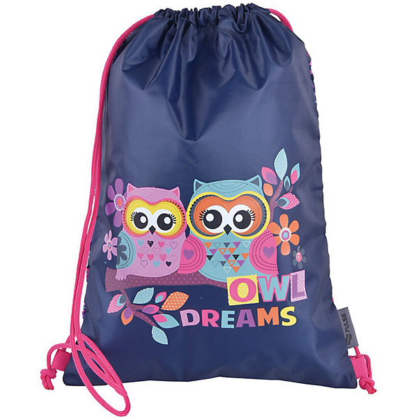 

Мешок для обуви Pulse Owl dreams, синий, Мешок для обуви Pulse Owl dreams,