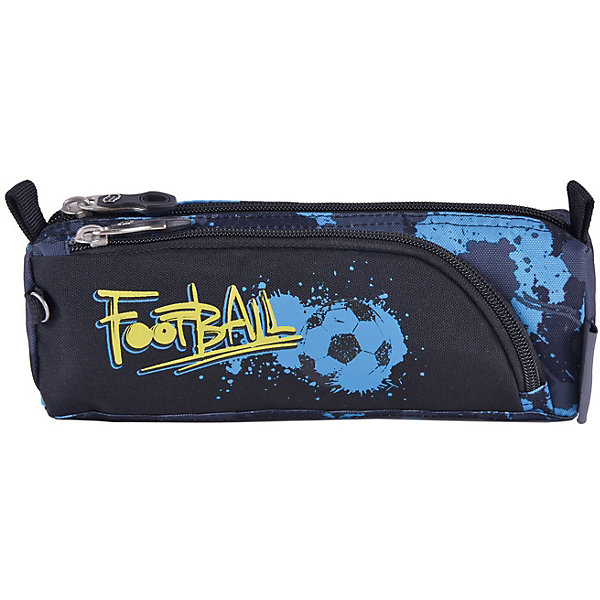

Пенал Pulse Blue football, черный, Пенал Pulse Blue football,