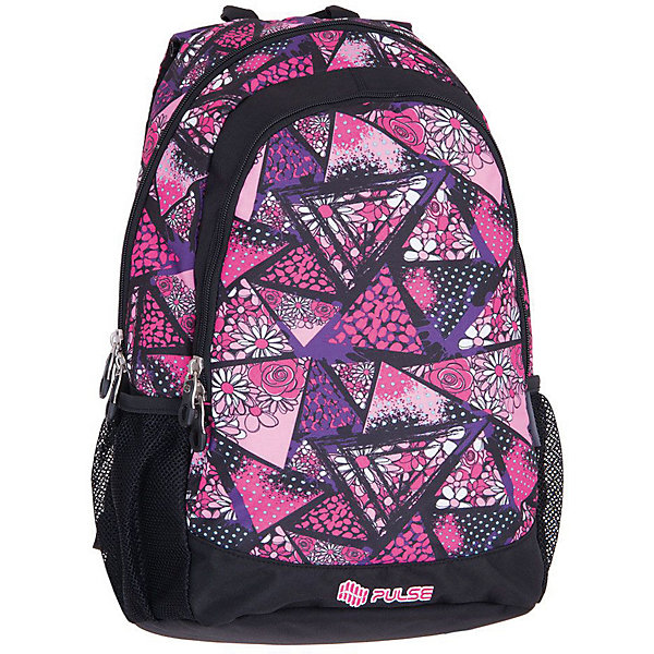 

Рюкзак Pulse Cots Flower triangle, сиреневый, Фиолетовый, Рюкзак Pulse Cots Flower triangle, сиреневый