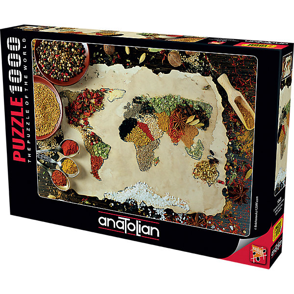 

Пазл Anatolian Мир специй, 1000 элементов