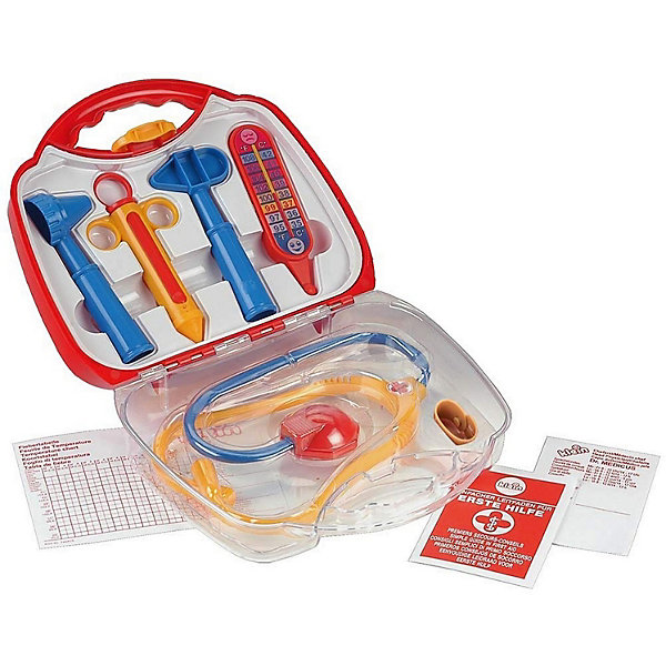 

Игровой набор Klein Кейс доктора, маленький, Красный