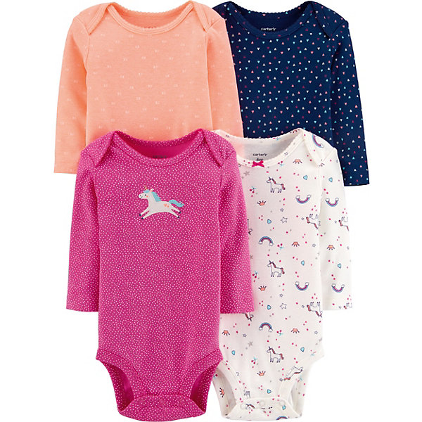 

Боди Carter`s, 4 шт, Mehrfarbig, Боди Carter`s, 4 шт
