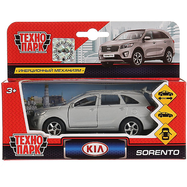 

Машинка "Технопарк" KIA Sorento Prime, инерционная, 12 см, серебристая