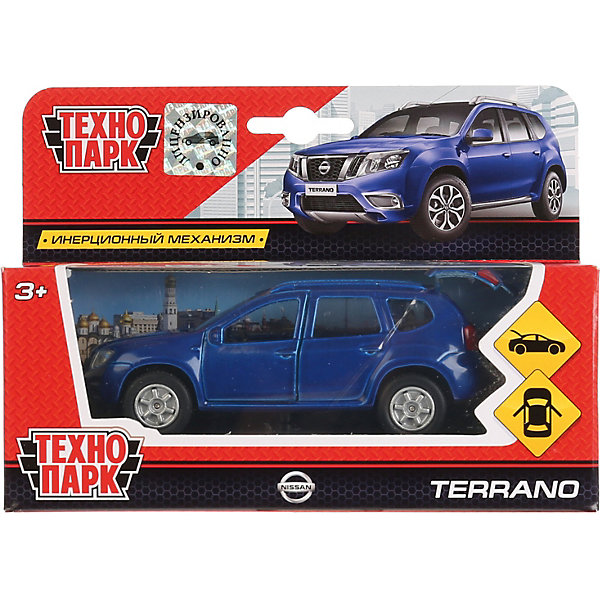 

Машинка "Технопарк" Nissan Terrano, инерционная, 12 см, синяя