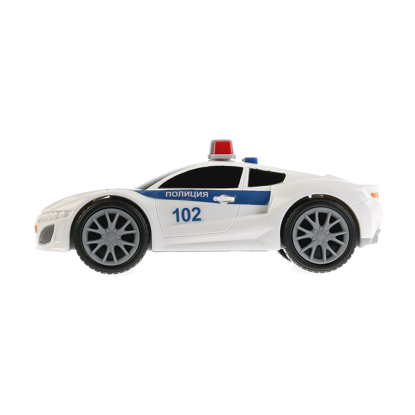 Машинка Технопарк "Спорткар полиция", свет и звук, 19 см 12244867