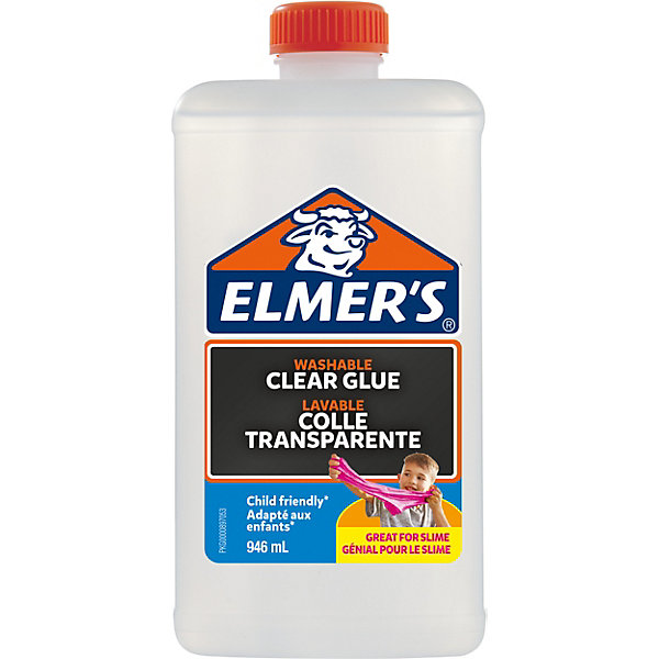 

Клей для слаймов Elmer's, прозрачный, 945 мл, Transparent