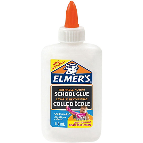 

Клей для слаймов Elmer's, белый, 118 мл, Клей для слаймов Elmer's, , 118 мл