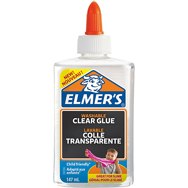 

Клей для слаймов Elmer's, прозрачный, 147 мл, Transparent