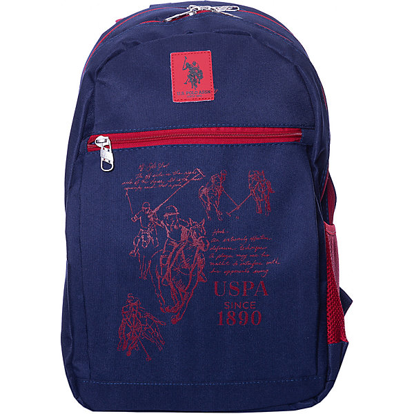 

Рюкзак U.S. Polo Assn, тёмно-синий, Рюкзак U.S. Polo Assn, тёмно-