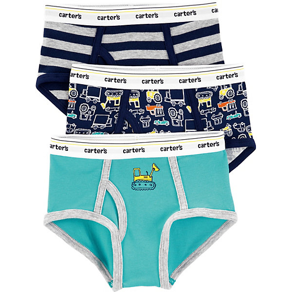 

Трусы carter’s, 3 шт, Mehrfarbig, Трусы carter’s, 3 шт