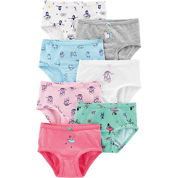 

Трусы carter’s, 7 шт, Mehrfarbig, Трусы carter’s, 7 шт