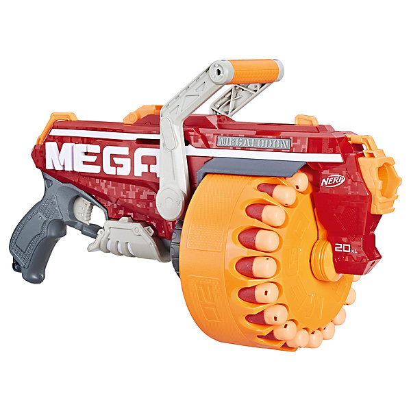 

Бластер Nerf Mega Мегалодон, Разноцветный, Бластер Nerf Mega Мегалодон