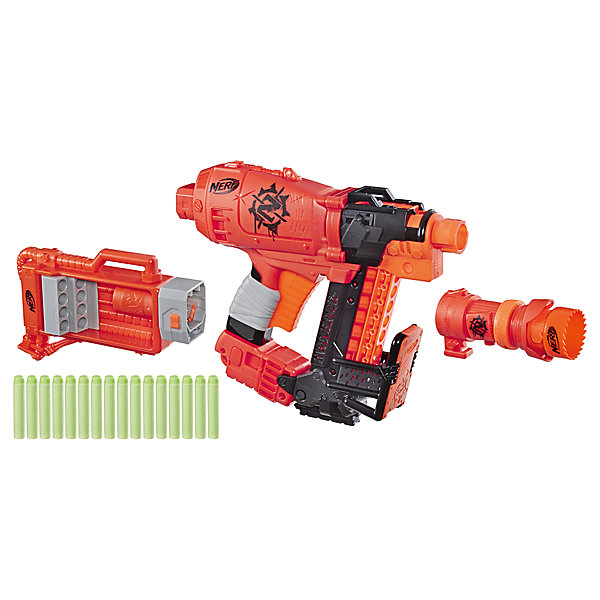

Бластер Nerf Zombie Strike Ногтегрыз, Разноцветный, Бластер Nerf Zombie Strike Ногтегрыз