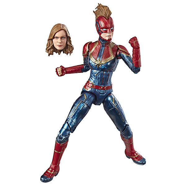 Hasbro Игровая фигурка Marvel Legends Капитан Марвел, 15 см