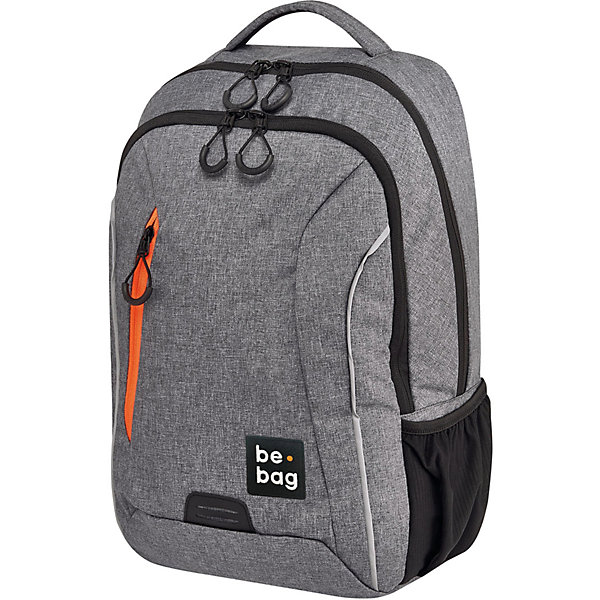 

Рюкзак Herlitz Be.bag Be. Urban Grey melange, Серый, Рюкзак Herlitz Be.bag Be. Urban Grey melange