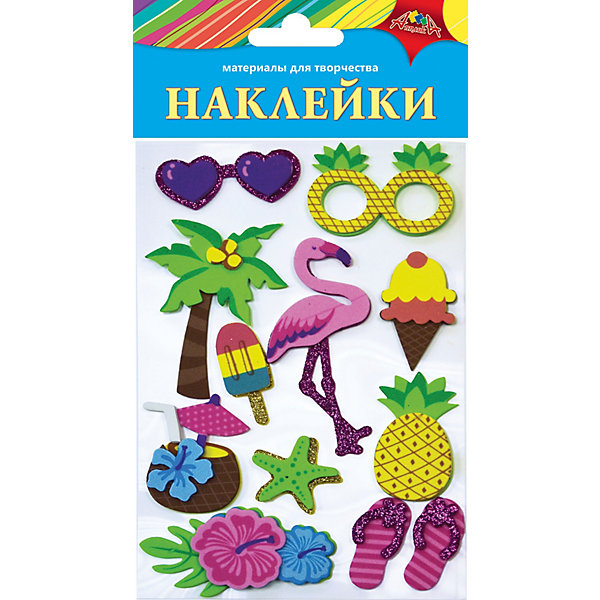 

Наклейки Апплика "Ассорти" Яркие тропики