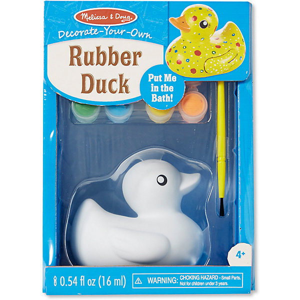 

Набор для раскрашивания Melissa & Doug "Создай свою утку", Разноцветный